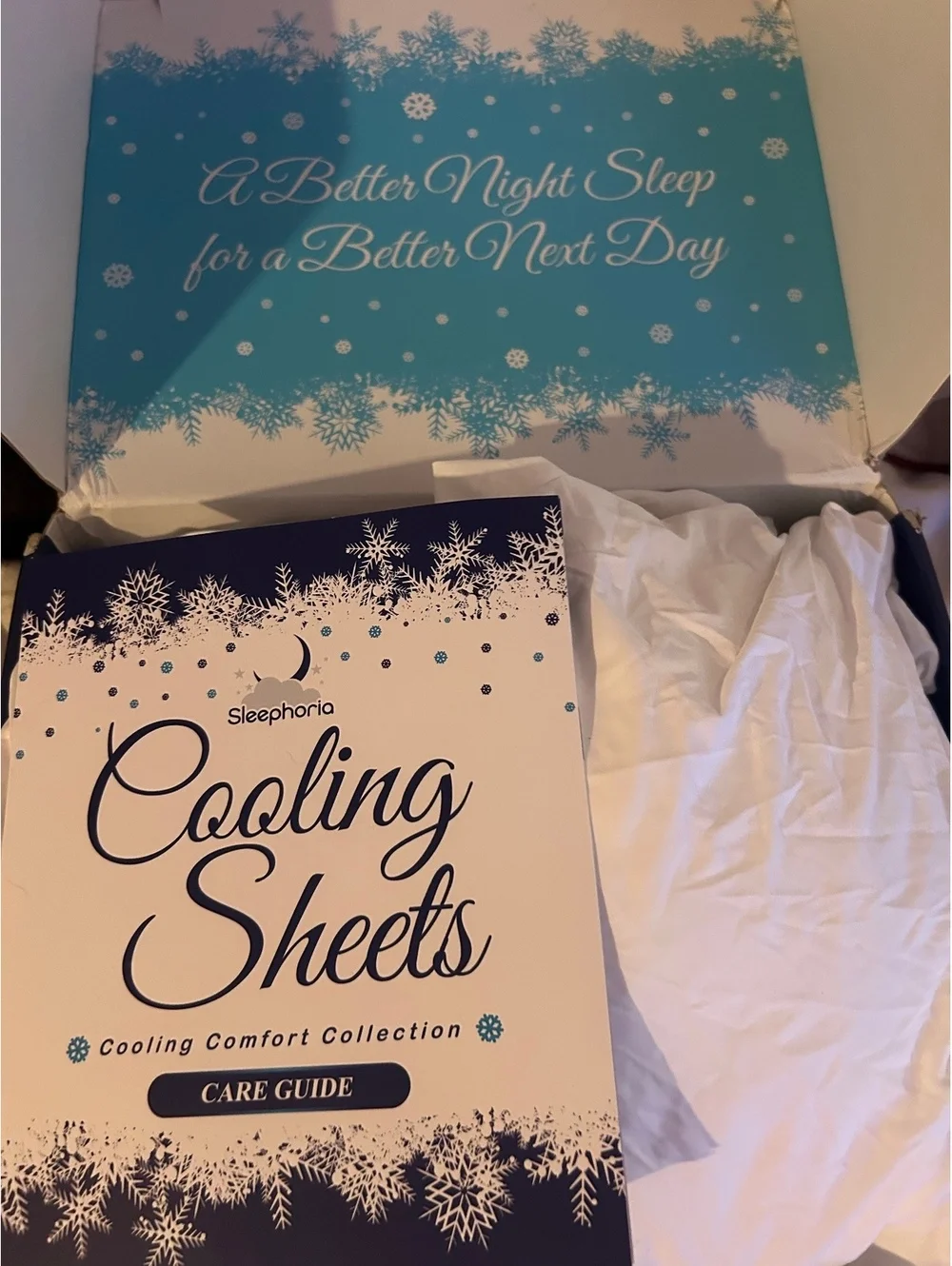 Sleephoria Cooling Sheets - Cooling Comfort Collection Queen